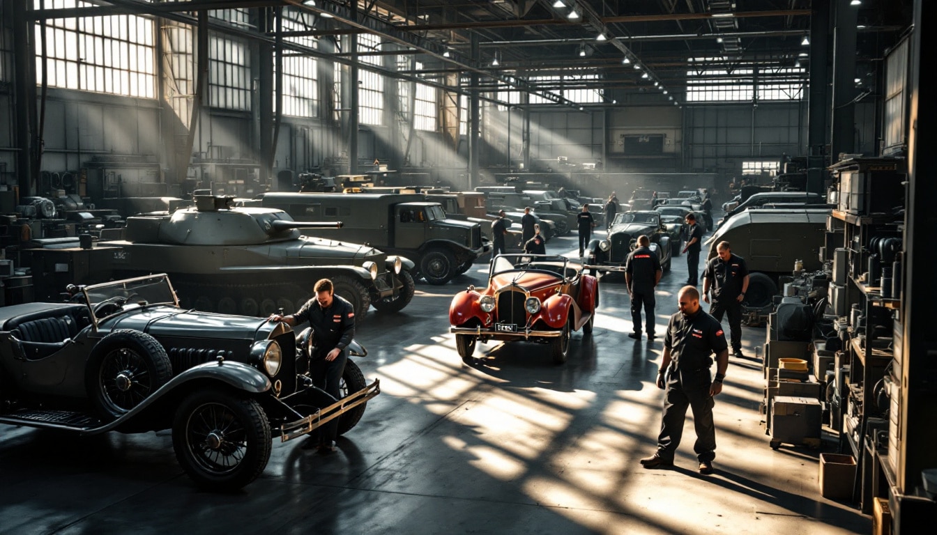 morlock motors, spécialiste allemand des véhicules militaires et anciens, propose une expertise unique et des modèles authentiques pour les passionnés d'histoire et de mécanique.